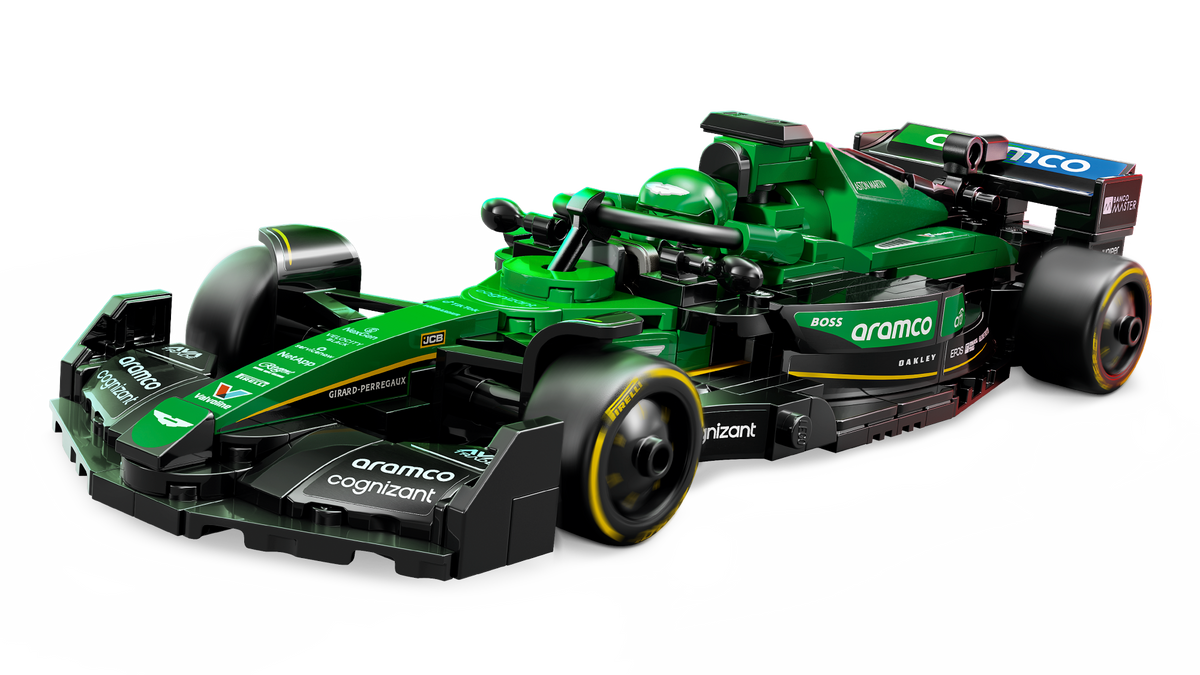 LEGO Speed Champions 77245 Aston Martin Aramco F1 AMR24 bolidas