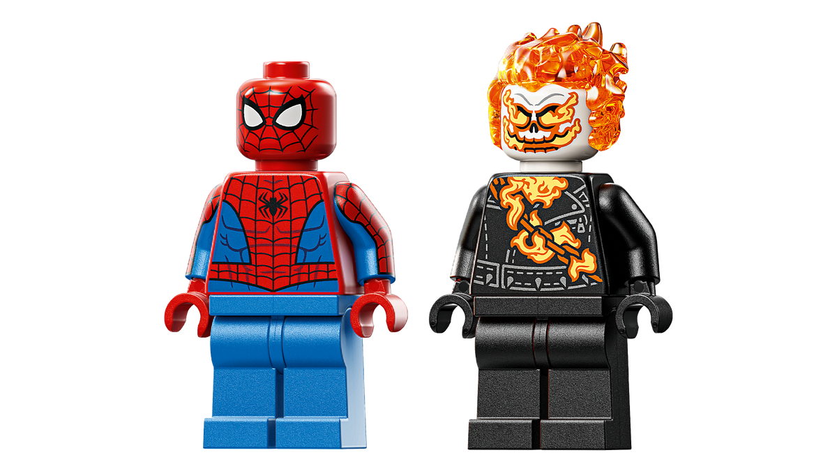 LEGO Marvel 76335 Žmogus-voras prieš Ghost Rider motociklą