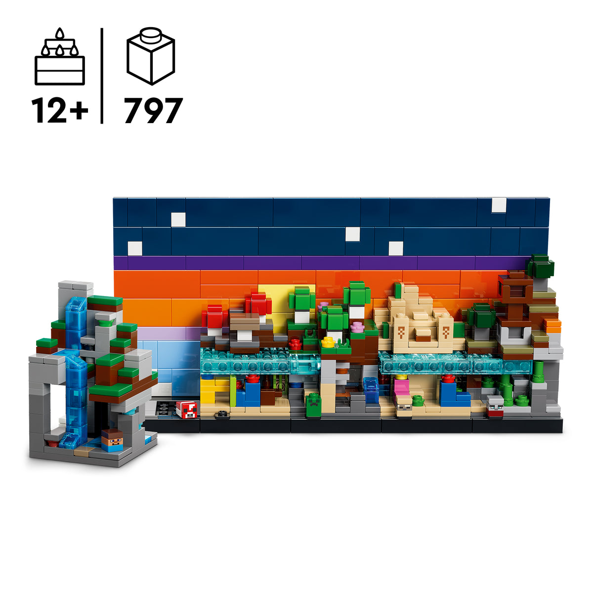 LEGO Minecraft 21589 Mini biomai