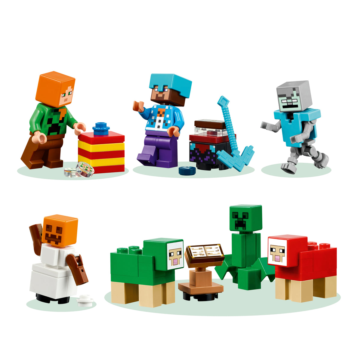 LEGO Minecraft 21280 Advento kalendorius 2025