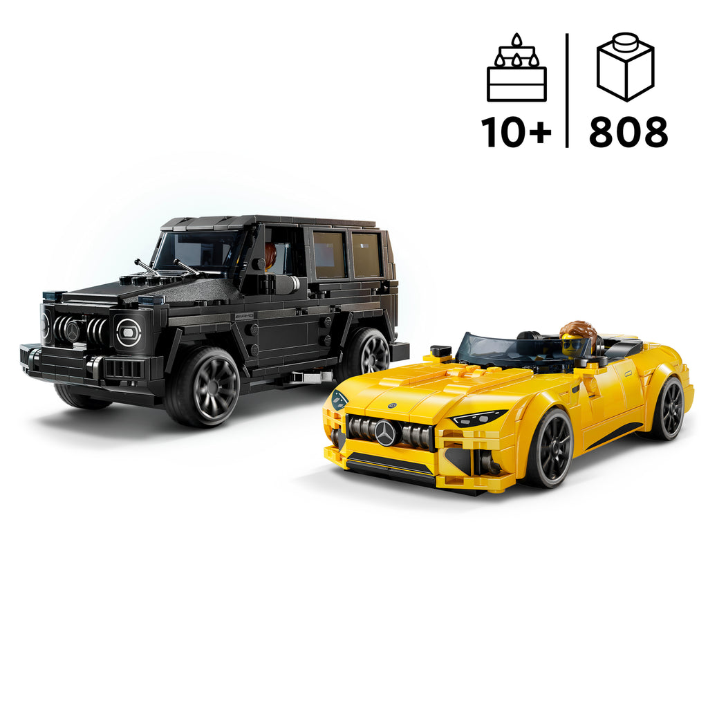 LEGO Speed Champions 76924 Mercedes-AMG G 63 ir Mercedes-AMG SL 63