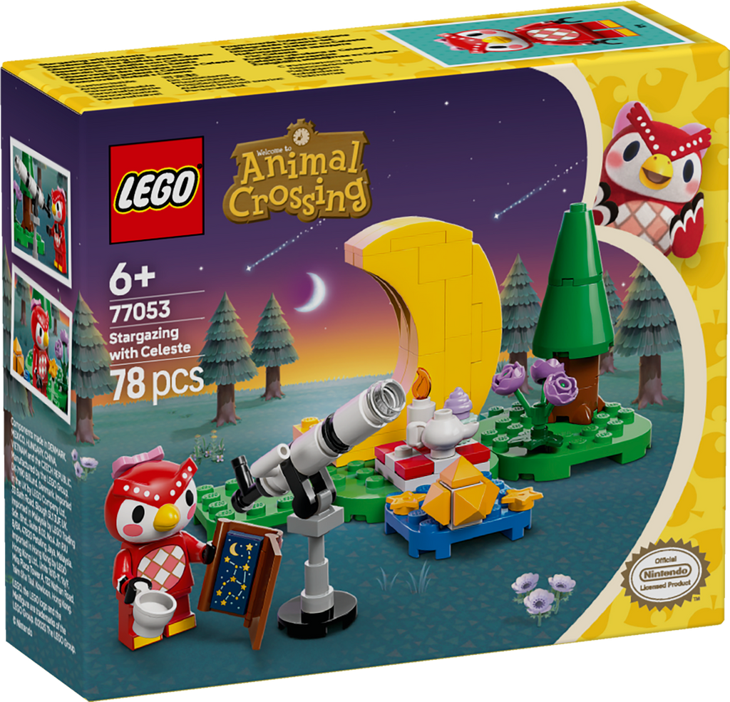 LEGO Animal Crossing 77053 Žvaigždžių stebėjimas su Celeste