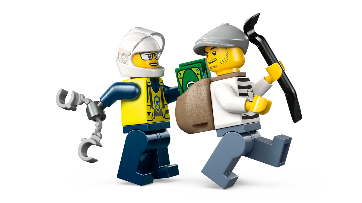 LEGO City 60455 Policijos motociklo gaudynės
