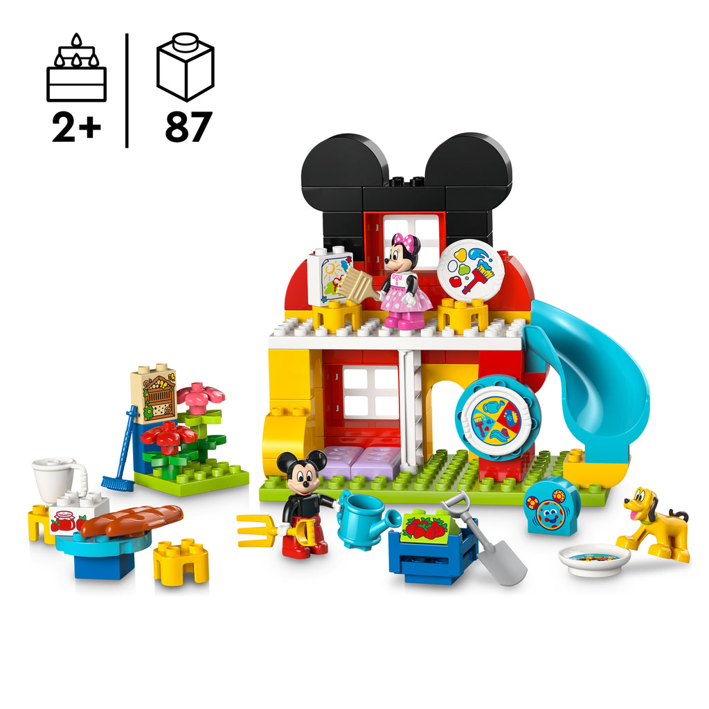 LEGO DUPLO 10465 Peliuko Mikio klubo namelis su Mine ir Plutonu