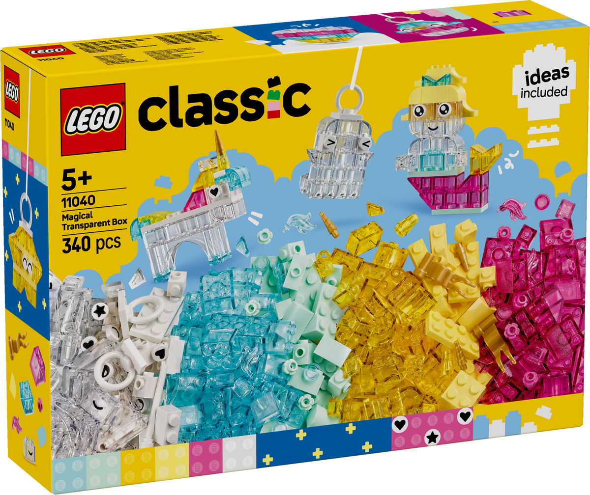 LEGO Classic 11040 Stebuklinga permatoma dėžė