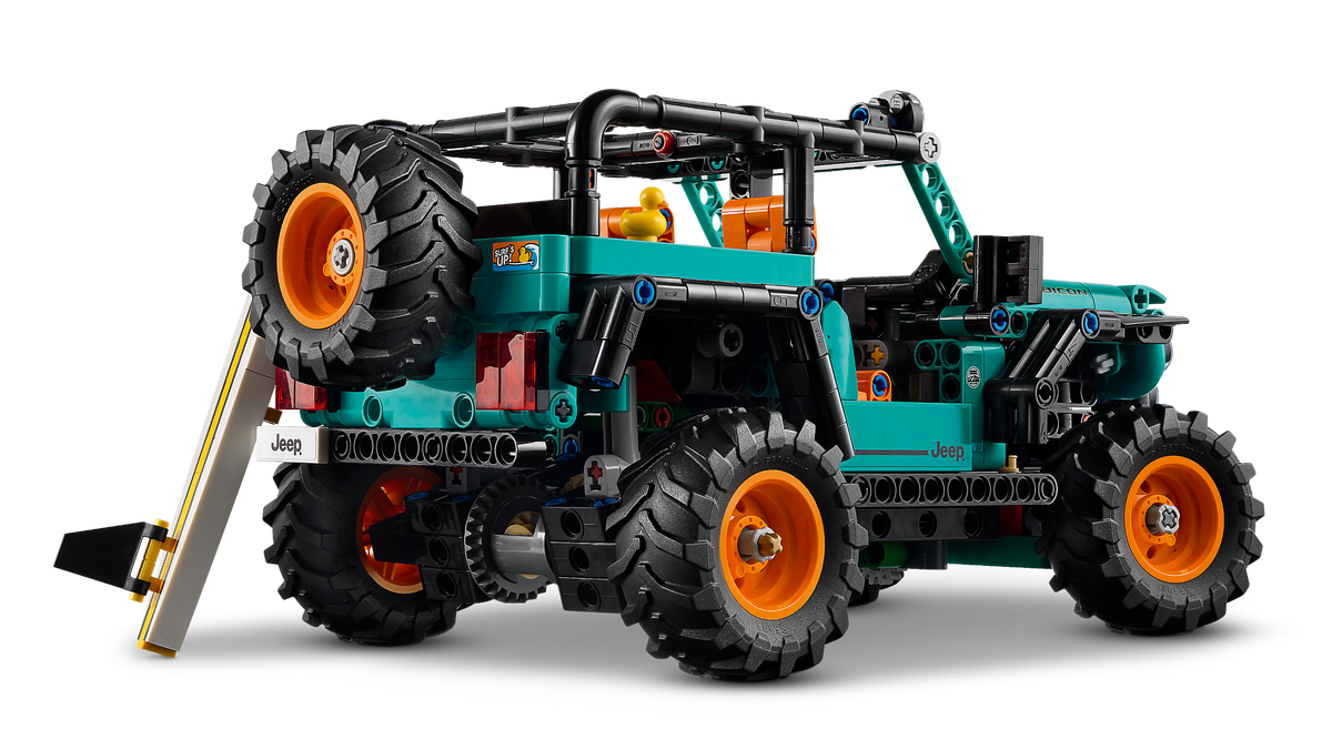 LEGO Technic 42227 Jeep Wrangler Rubicon visureigis