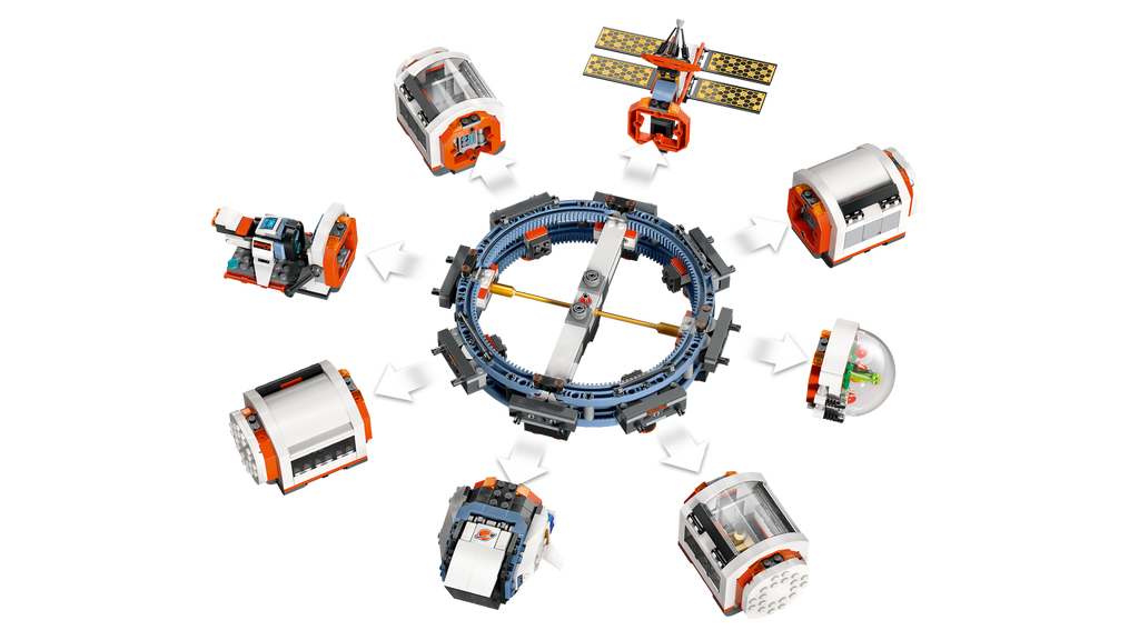 LEGO City 60433 Modulinė kosminė stotis