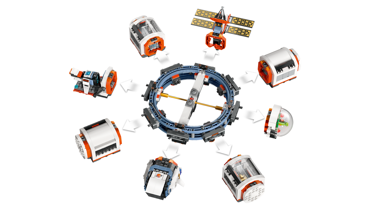 LEGO City 60433 Modulinė kosminė stotis