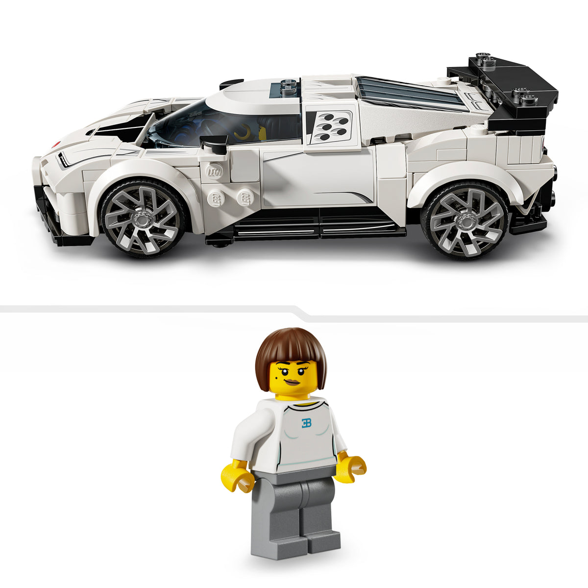 LEGO Speed Champions 77240 Bugatti Centodieci hipersportinis automobilis