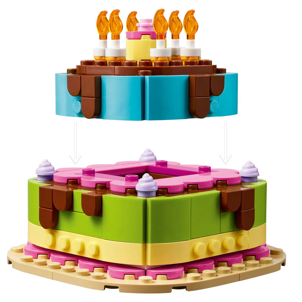 LEGO Iconic 40815 Gimtadienio tortas