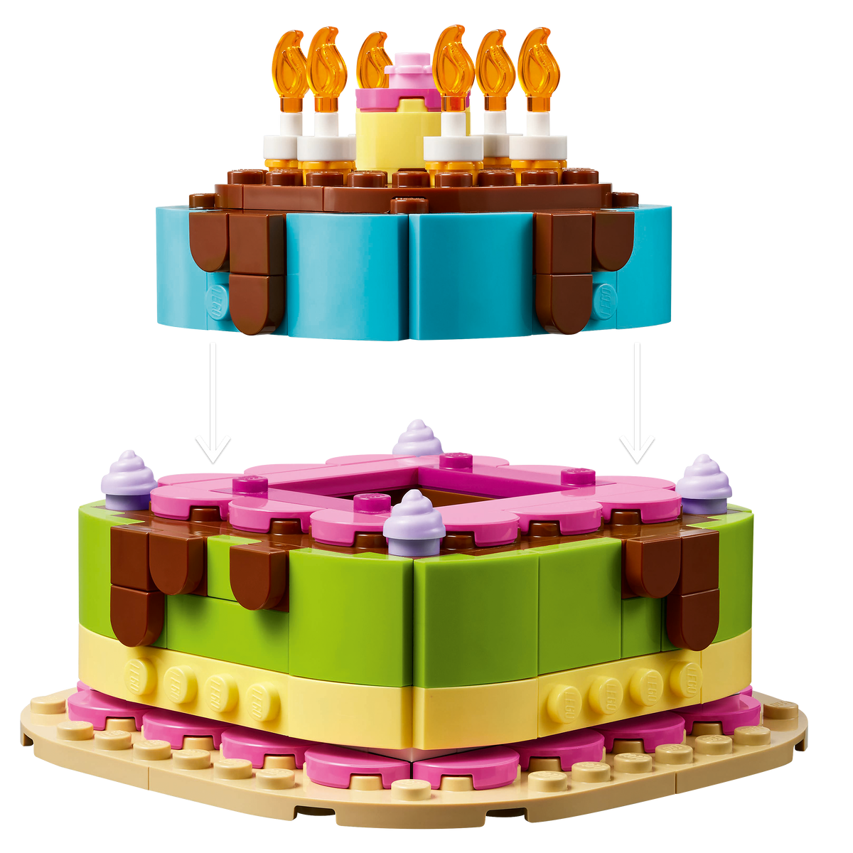 LEGO Iconic 40815 Gimtadienio tortas