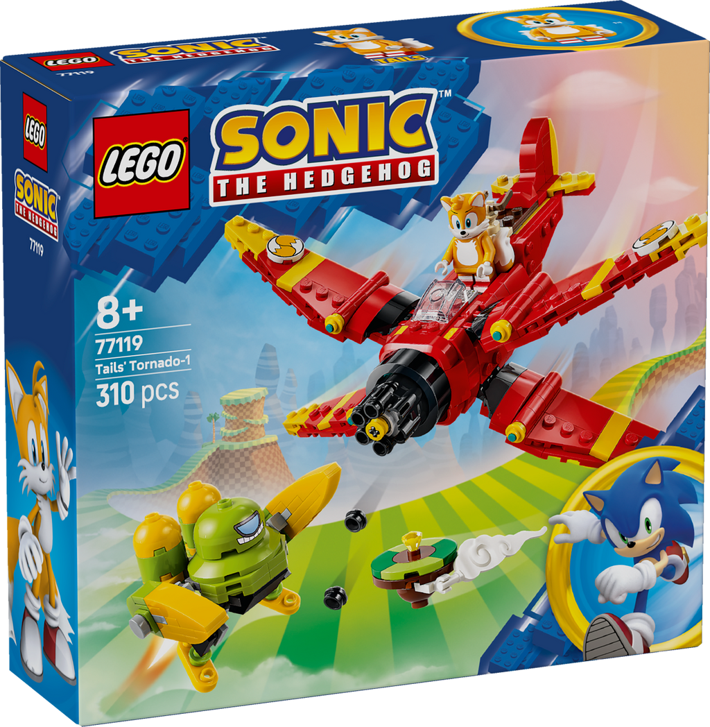 LEGO Sonic the Hedgehog 77119 Tailso Tornado-1