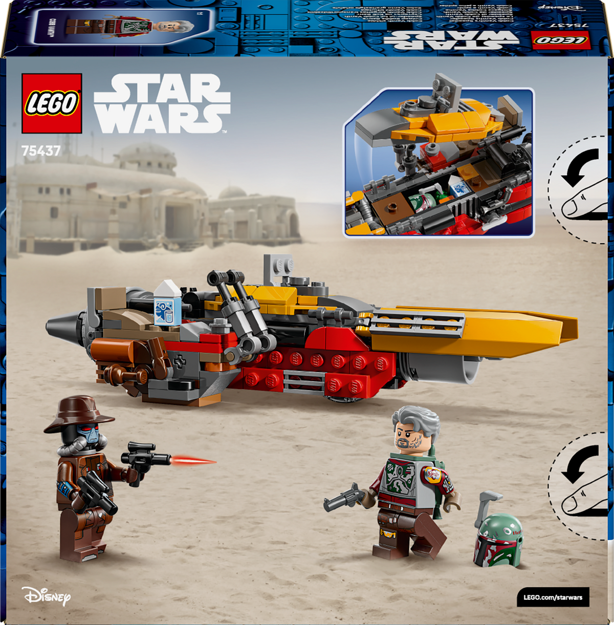 LEGO Star Wars 75437 Cobb Vanth skraidyklė
