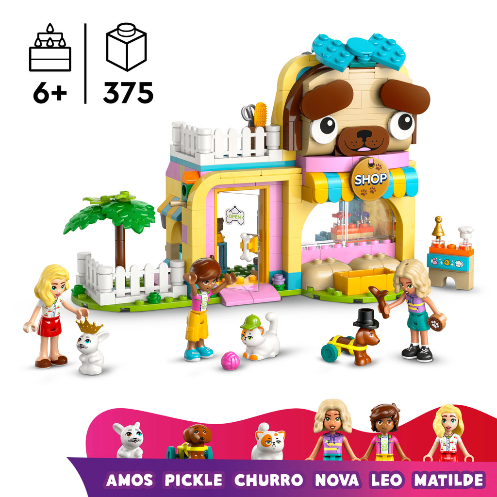 LEGO Friends 42650 Augintinių reikmenų parduotuvė