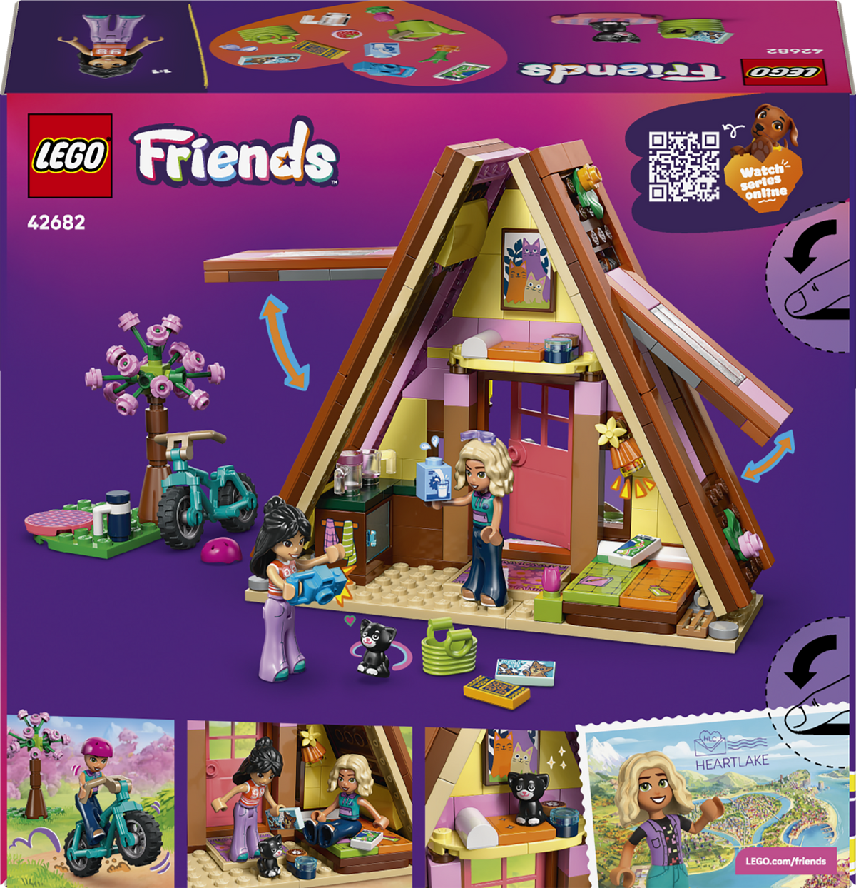 LEGO Friends 42682 Gamtos glampingo namelis