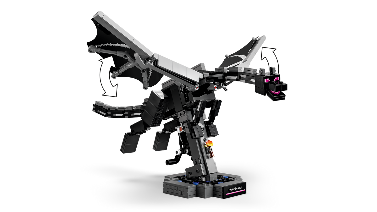 LEGO Minecraft 21595 Enderio drakonas