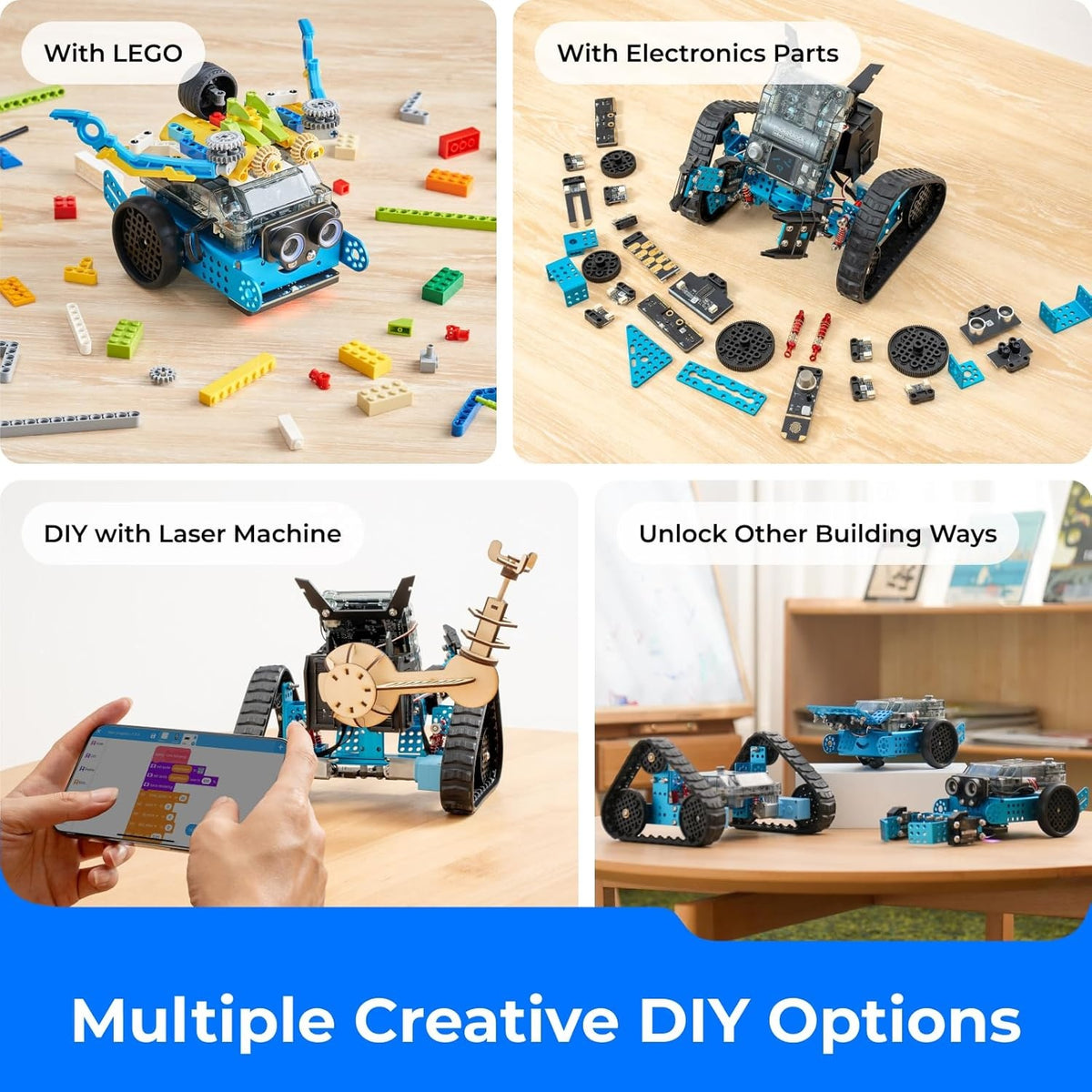 Makeblock mBot2 Rover papildomas rinkinys