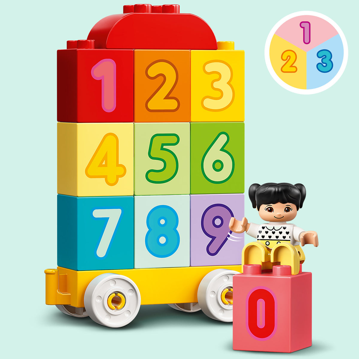LEGO DUPLO 10954 Skaičių traukinys – mokomės skaičiuoti