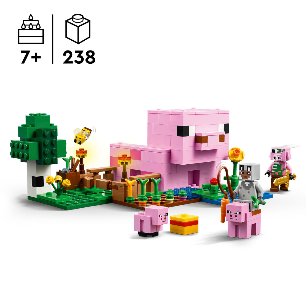 LEGO Minecraft 21268 Paršiuko namelis