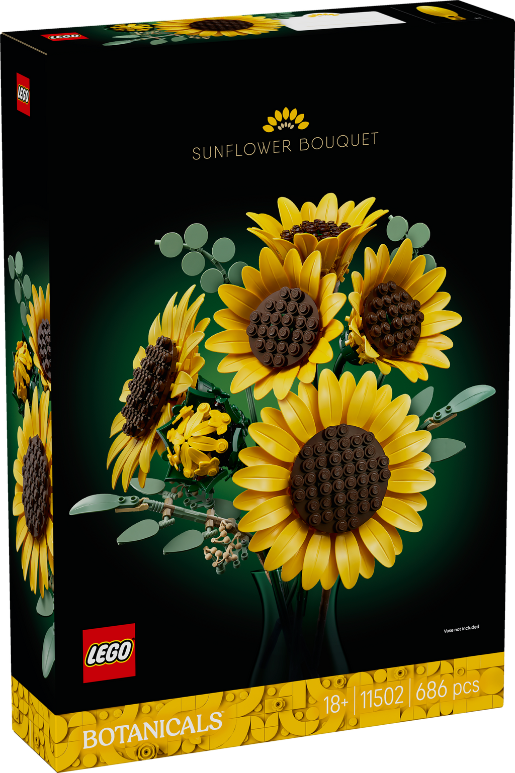 LEGO Botanicals 11502 Saulėgrąžų puokštė