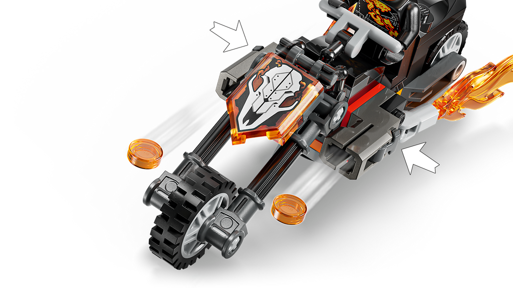 LEGO Marvel 76335 Žmogus-voras prieš Ghost Rider motociklą