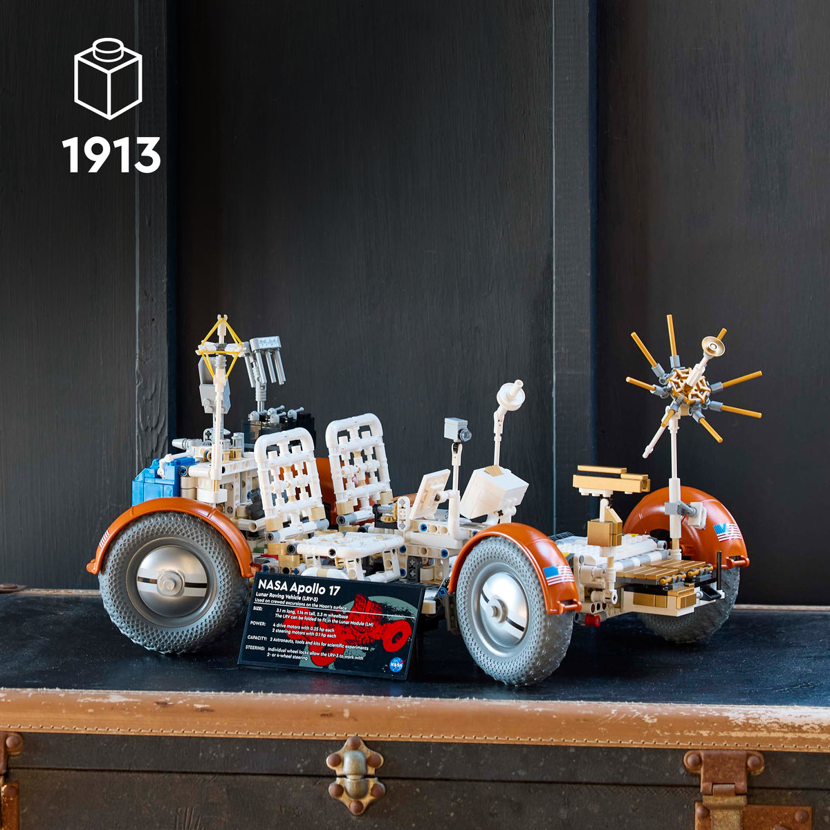 LEGO Technic 42182 NASA Apollo Mėnulio visureigis LRV