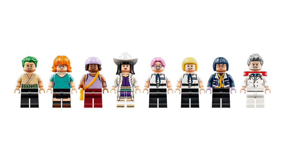 LEGO ONE PIECE 75646 Garpo jūrų pėstininkų karo laivas