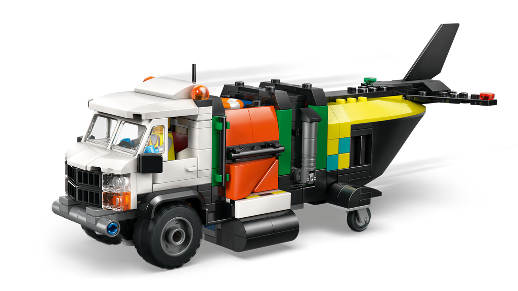 LEGO City 60505 Lėktuvas, techninės pagalbos sunkvežimis ir orlaivis-katamaranas