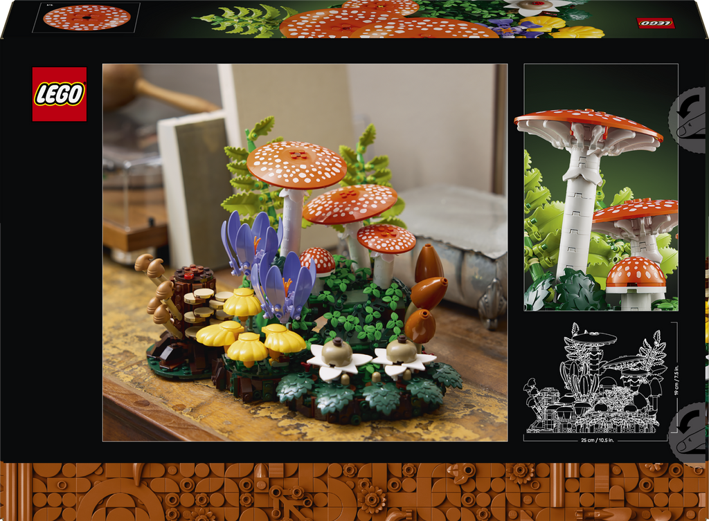 LEGO Botanicals 11505 Miško grybai