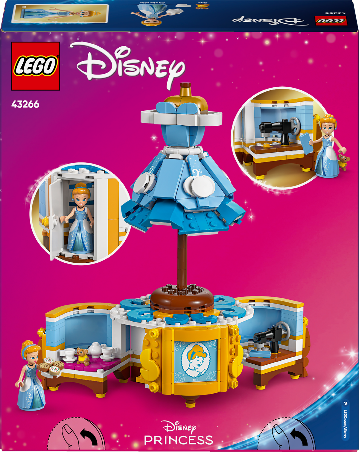 LEGO Disney 43266 Pelenės suknelė