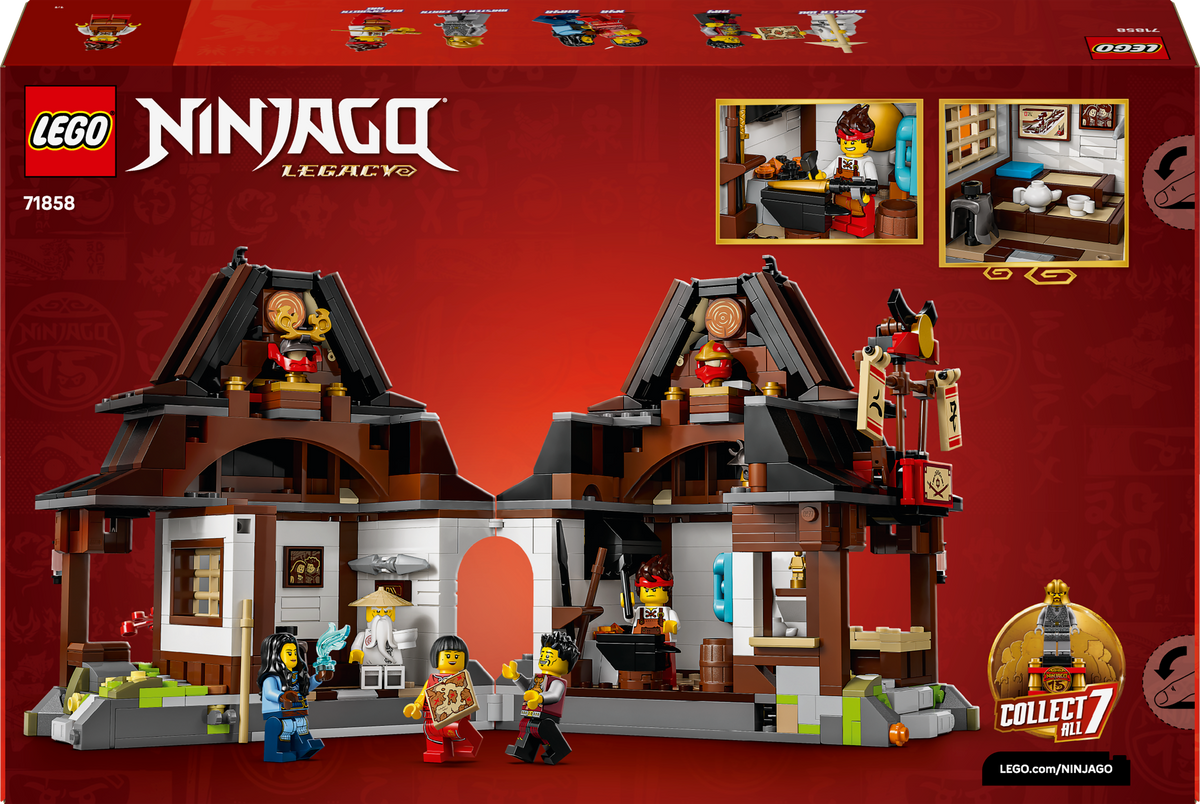 LEGO NINJAGO 71858 Keturių ginklų kalvė – 15-mečio leidimas