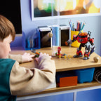 LEGO Sonic the Hedgehog 77005 Knuckles prieš daktaro Eggmano Egg Crusher robotą