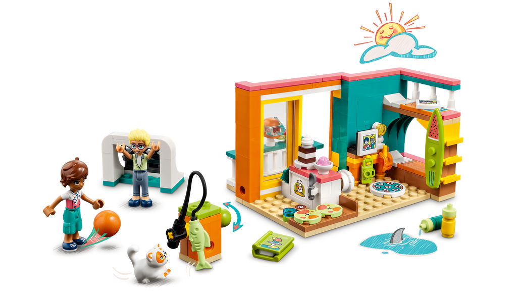LEGO Friends 41754 Leo kambarys