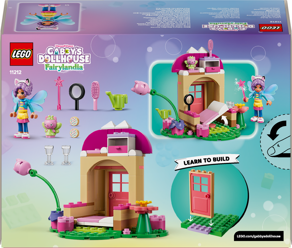 LEGO Gabby's Dollhouse 11212 Kitty Fairy sodo namelis
