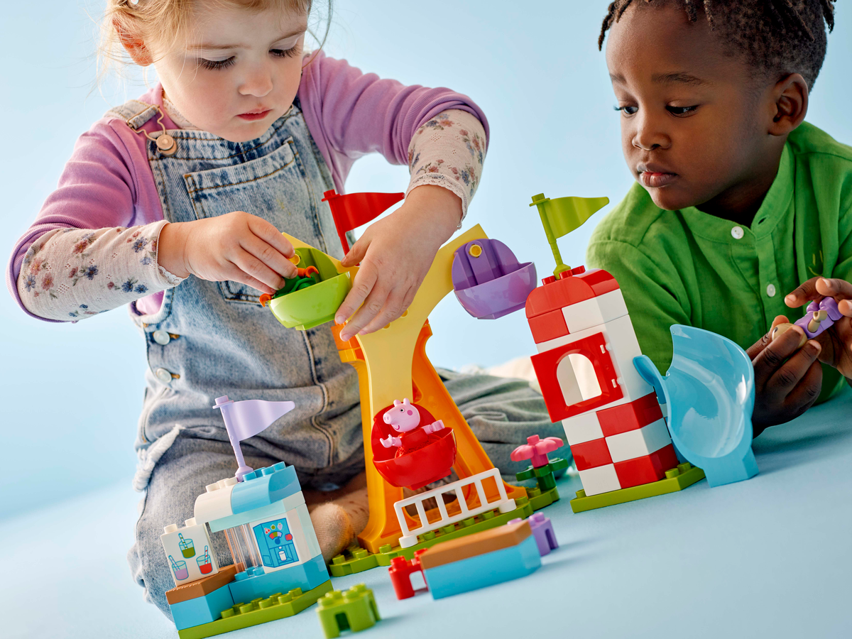 LEGO DUPLO 10453 Kiaulytės Pepos atrakcionų parkas