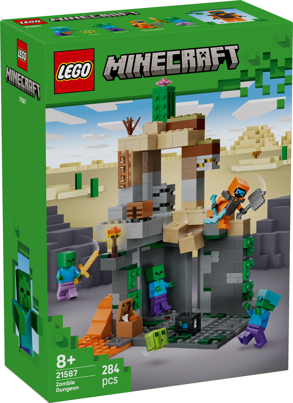 LEGO Minecraft 21587 Zombių požemis
