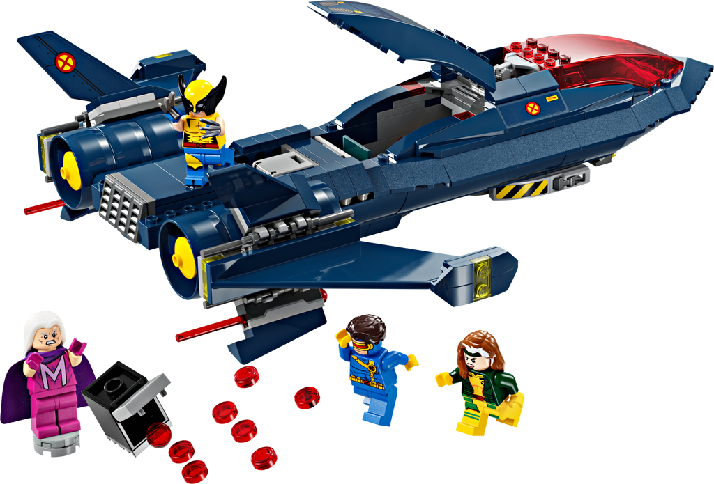 LEGO Marvel 76281 X-Men lėktuvas X-Jet