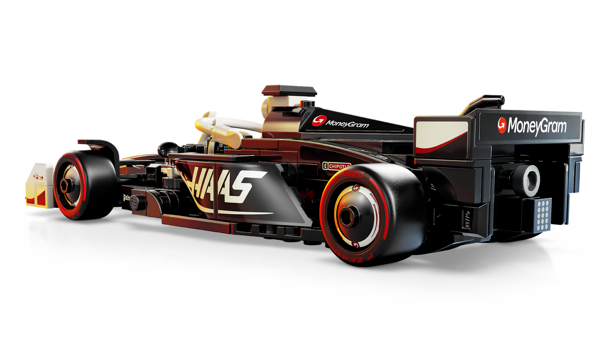 LEGO Speed Champions 77250 MoneyGram Haas F1 Team VF-24 bolidas