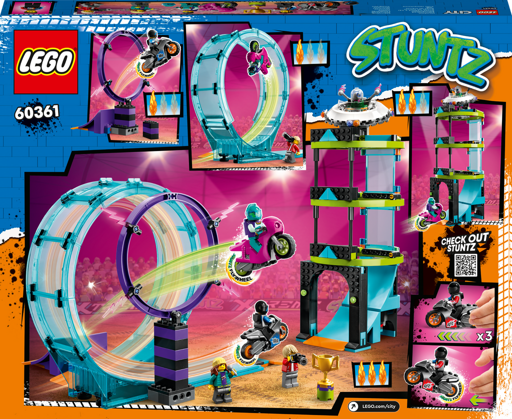 LEGO City 60361 Didysis kaskadininkų iššūkis