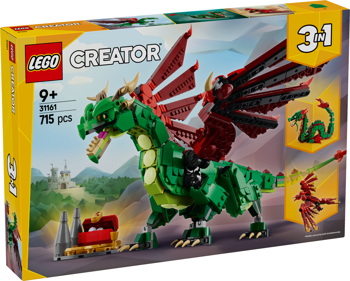LEGO Creator 31161 Viduramžių drakonas