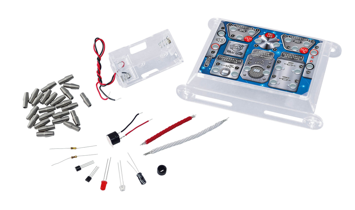 Buki Mini Lab elektronikos rinkinys – pasigamink signalizaciją
