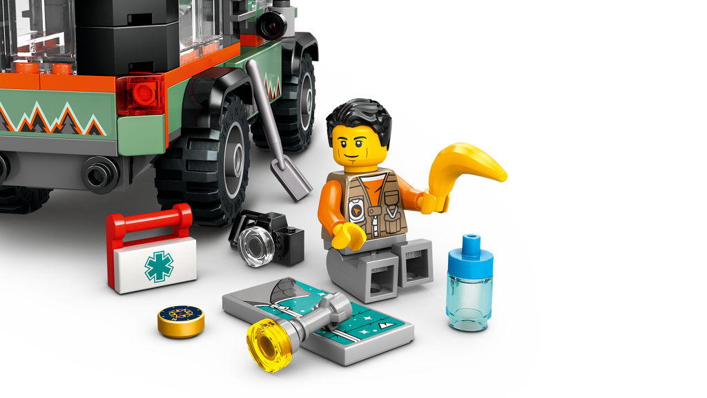 LEGO City 60447 Bekelės 4x4 kalnų visureigis