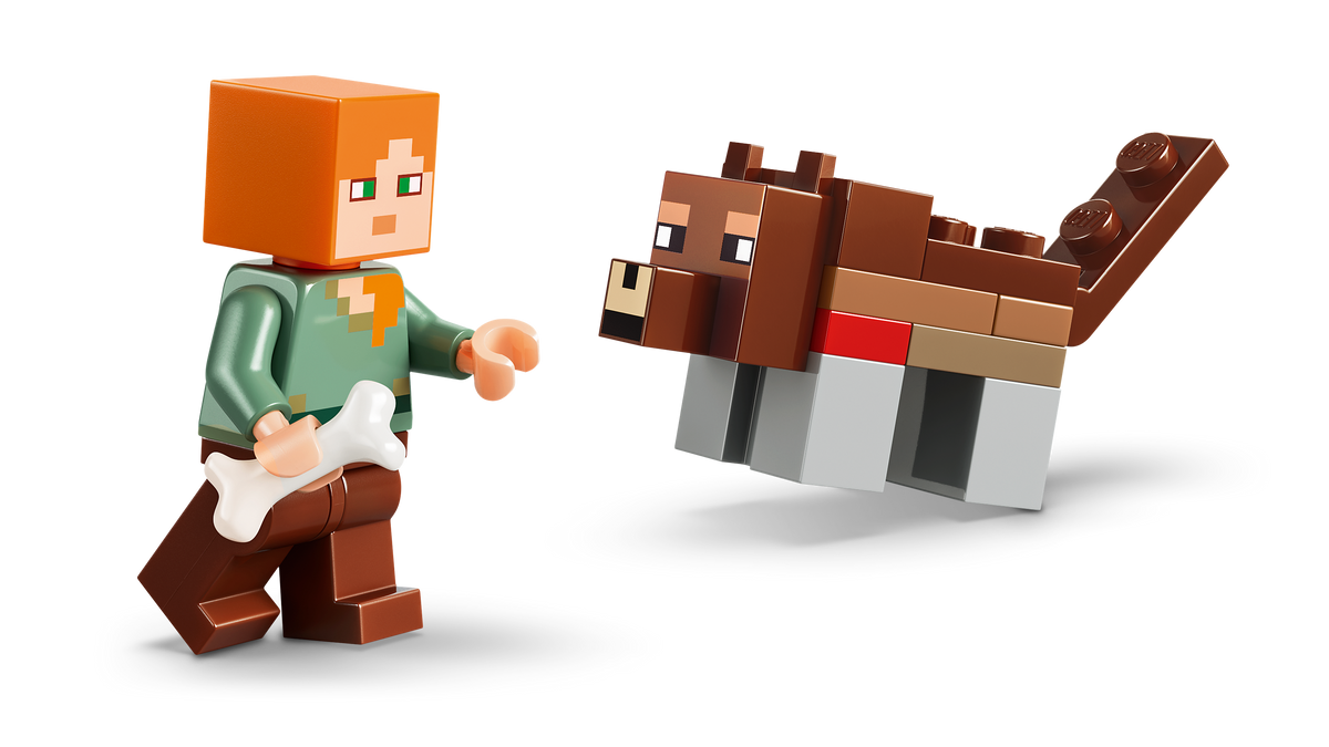 LEGO Minecraft 21593 Pirmosios nakties nuotykis
