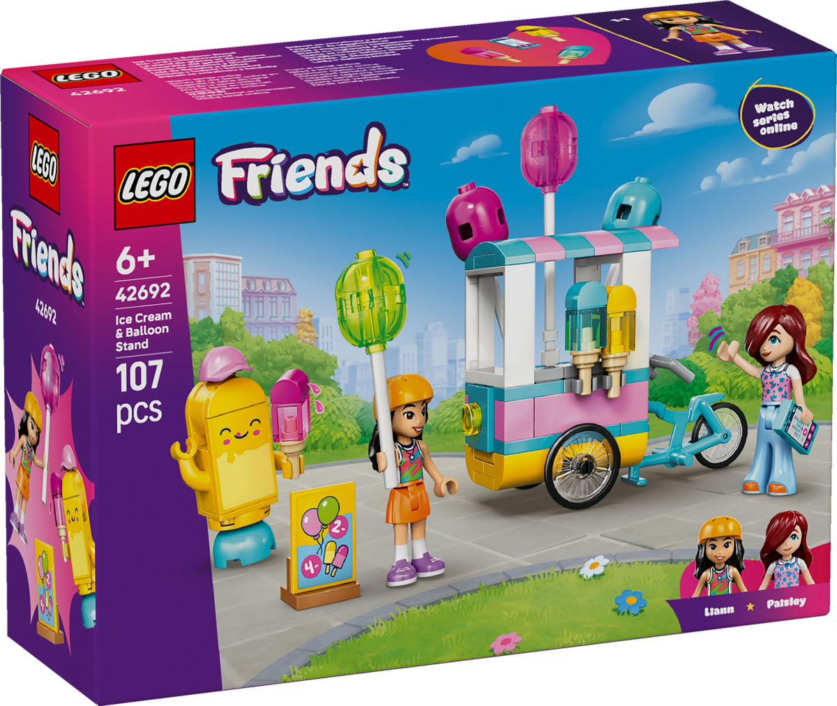 LEGO Friends 42692 Ledų ir balionų kioskas