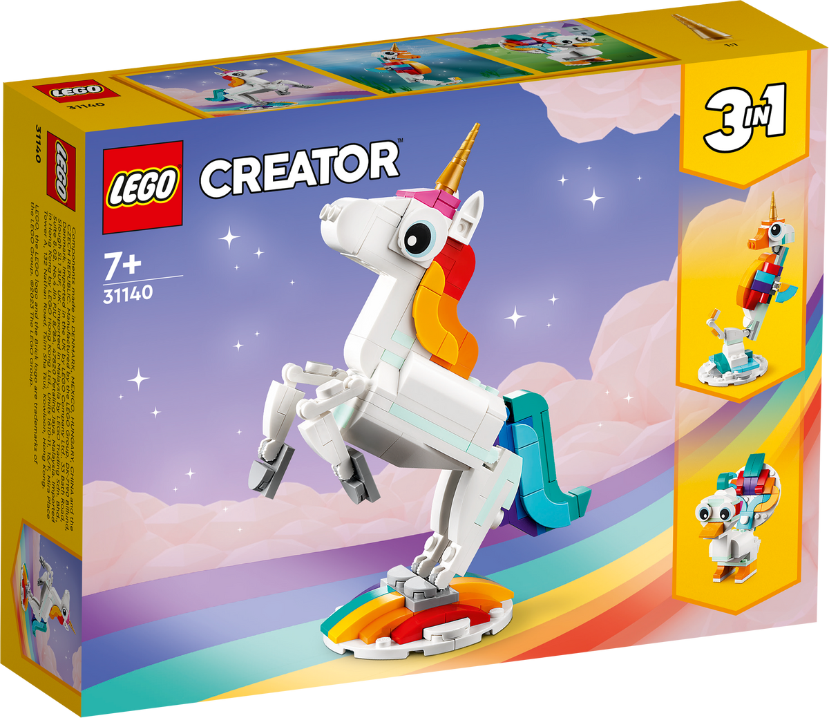 LEGO Creator 31140 Stebuklingasis vienaragis