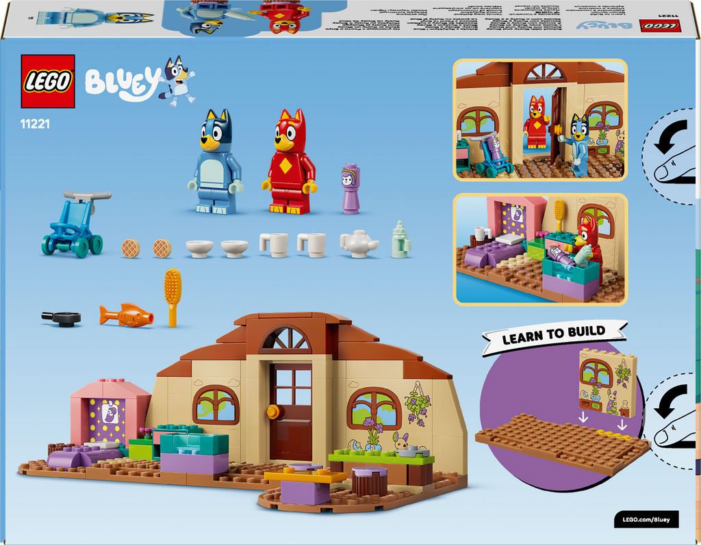 LEGO Bluey 11221 Mokykla su Rusty ir Bluey