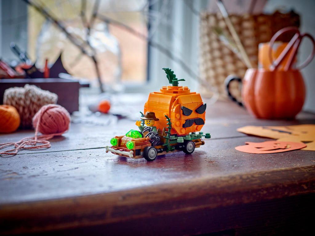 LEGO Iconic 40822 Helovino moliūgo pikapas