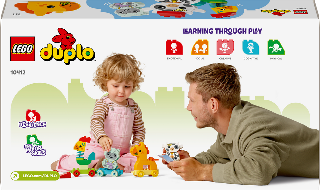 LEGO DUPLO 10412 Gyvūnų traukinys