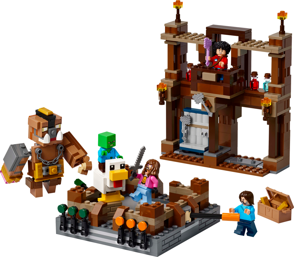 LEGO Minecraft 21272 Miško dvaro kovų ringas