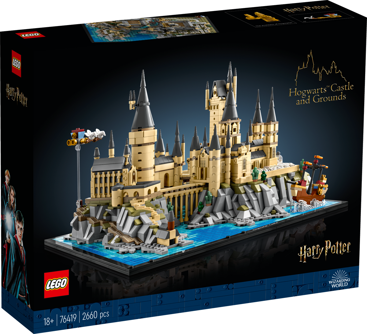 LEGO Harry Potter 76419 Hogvartso pilis ir apylinkės